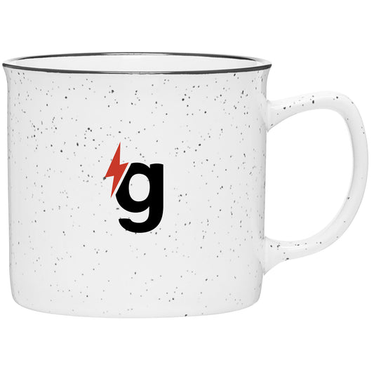 Gener8tor Campfire Mug - Speckled White