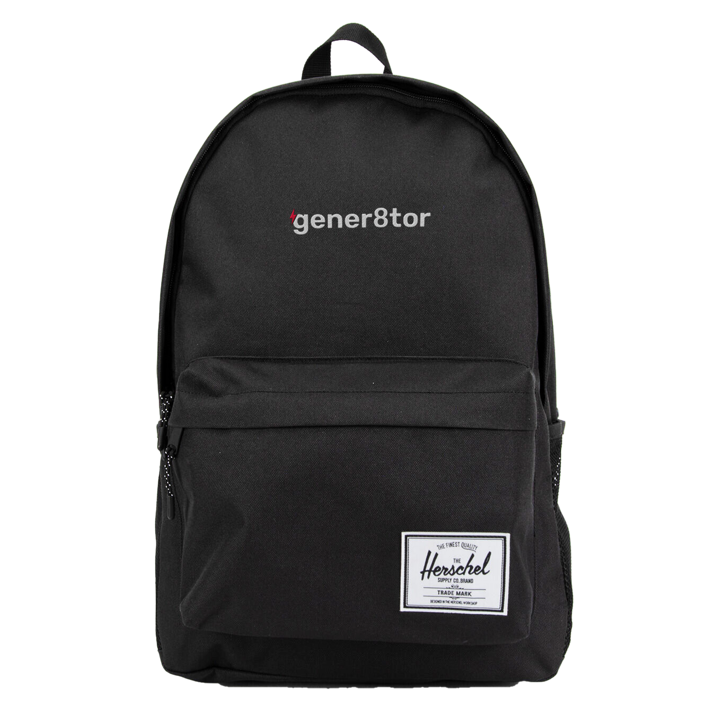 gener8tor Herschel Backpack- Black CLEARANCE – gener8tor Swag Store