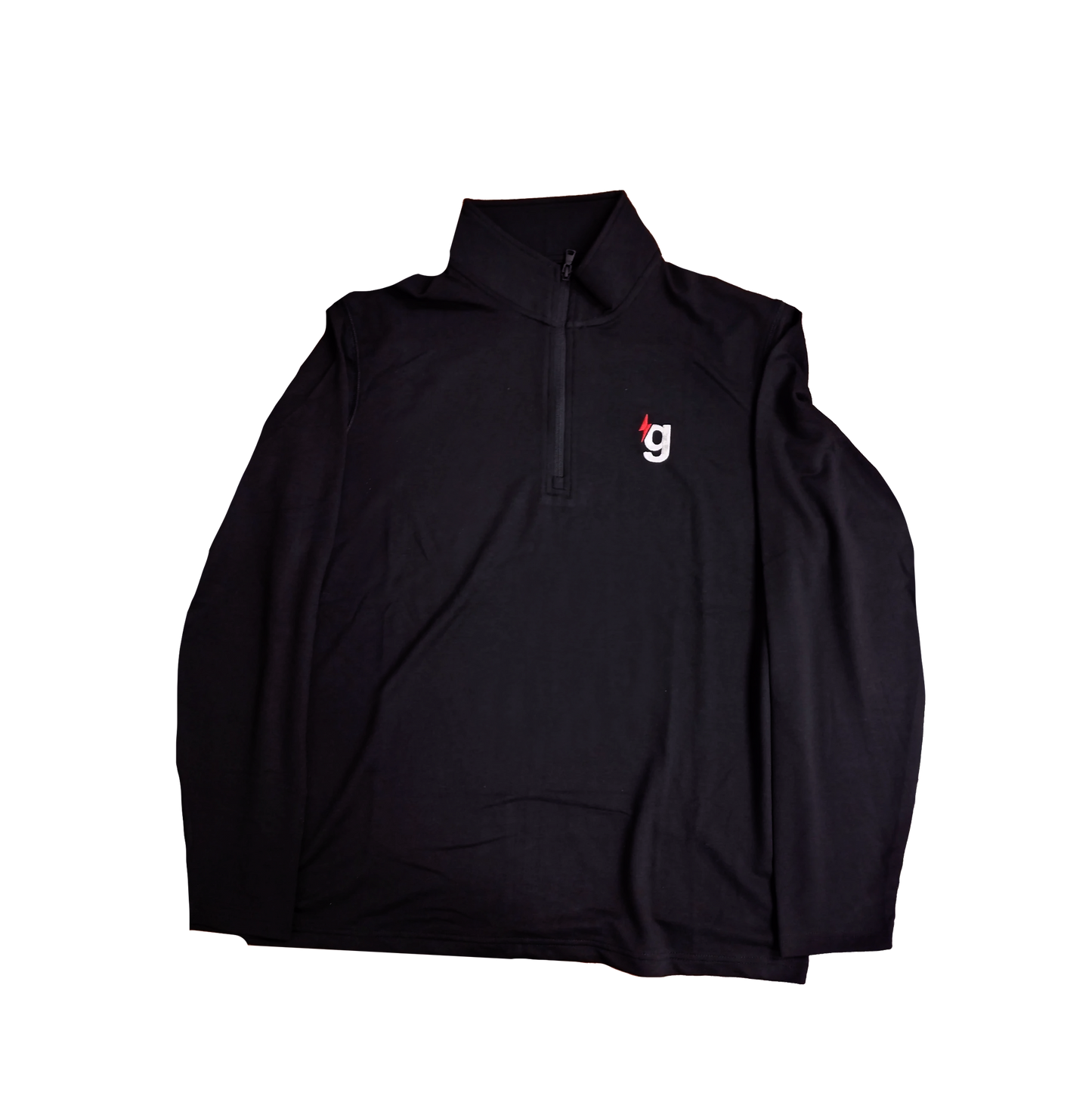 gener8tor Unisex 1/4 Zip Pullover- Black